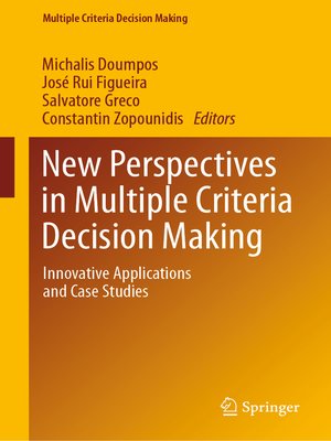 cover image of New Perspectives in Multiple Criteria Decision Making